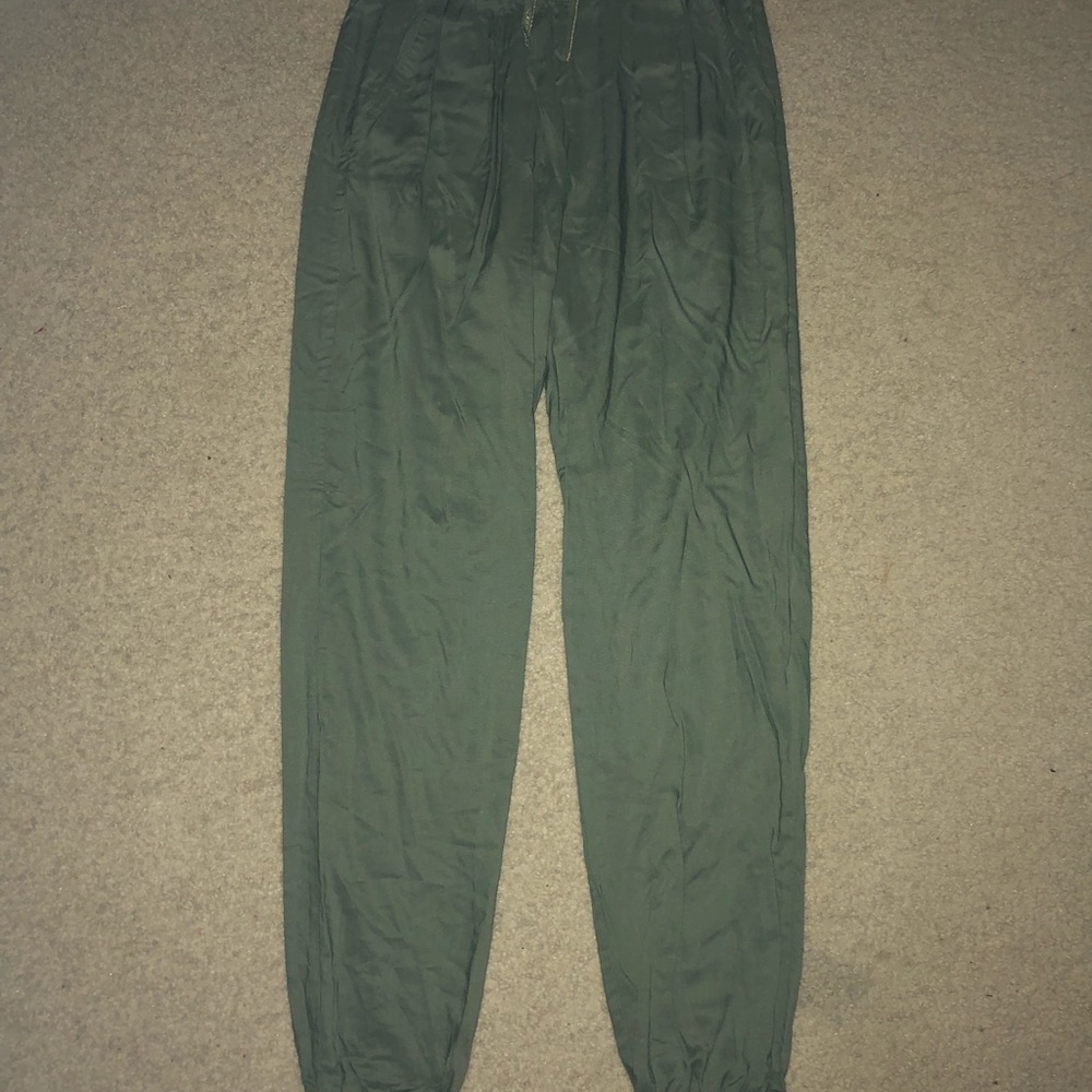 Army Green H&M joggers